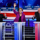 Image for article titled Debate Steel Cage Match: Elizabeth Warren Came to Slay, Michael Bloomberg Died Inside and Amy Klobuchar Almost Cried